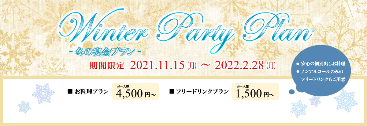 Winter Party Plan